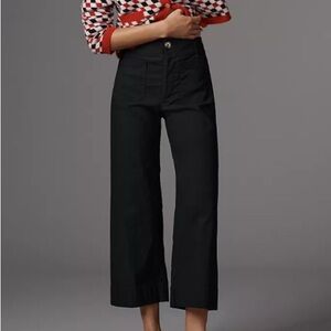 Anthropologie Colette Maeve Black Cropped Pants (Size XS)